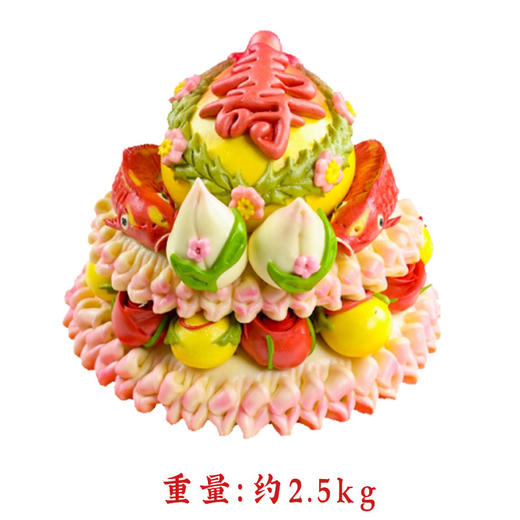 【爱菊花馍】福桃献寿 商品图1