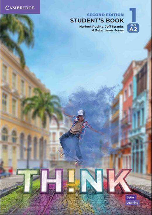 原版书第二版剑桥英语教材Think 1级学生书和练习册带注册码 商品图0