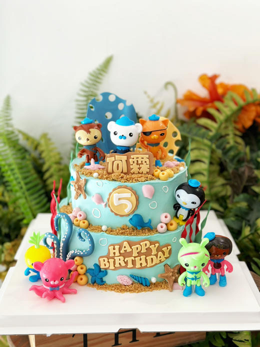 小朋友喜欢的海底小纵队，私人订制 商品图0