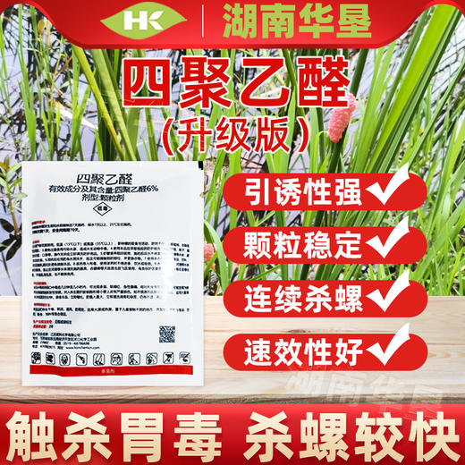 四聚乙醛颗粒剂升级版杀螺福寿螺水稻田专用药撒施灭螺农药杀虫剂 商品图4