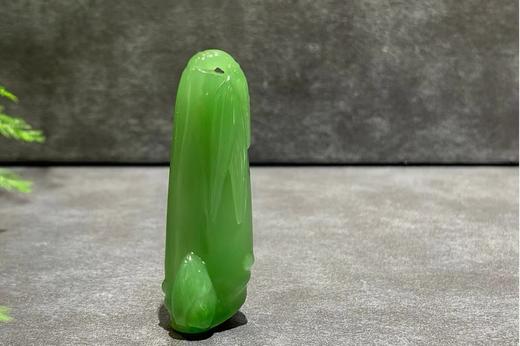 【御珠宫坊】碧玉竹节挂件 商品图0