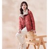 南3天轩短款菱形羽绒服 商品缩略图1