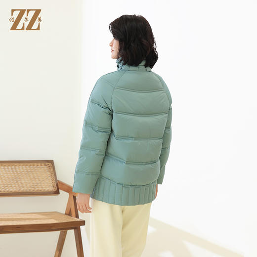佐尔美冬季新款 经典时尚高领短款羽绒服女E14YY03 商品图4