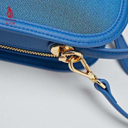 SAINTJOY/上久楷 宋锦斜背包 双鹊报喜 BWS23B0801 商品图10