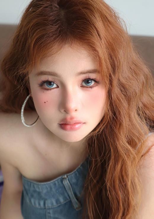 wecute半年抛 泰式奶蓝/蜂窝奶茶 棕 14.2mm 非离子 商品图2