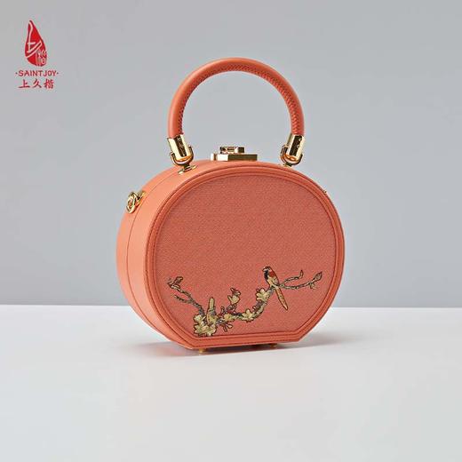 SAINTJOY/上久楷 宋锦女式拎包   双鹊报喜   BWS23A0401 商品图8