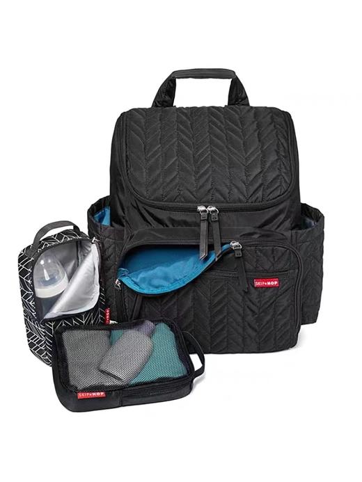 美国Skip Hop妈咪包多功能大容量随身双肩包妈妈包外出（内里颜色批次不一样  随机发） 商品图2