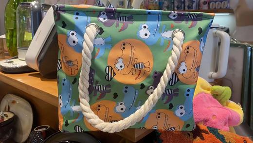 浴筐洗澡洗漱包防水便携浴兜 商品图5