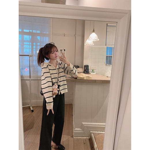 燕麦高妹版XS   加热舒服裤 / 冬天穿上不想脱系列 百搭宽松直筒休闲裤 商品图3