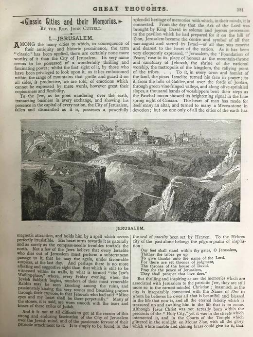 1890年 伟大思想 百余幅插图 漆布精装16开 商品图3