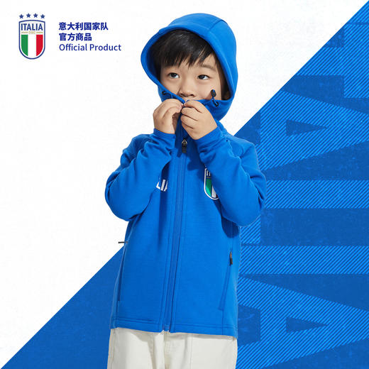 意大利国家队官方童装 | 意大利蓝色同款童装外套球迷外套 商品图2