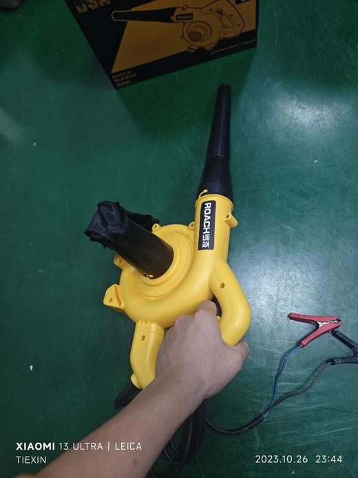 24V电瓶吹风机鼓风机收割机专用除尘器1200瓦全铜电机吹吸两用型 商品图3