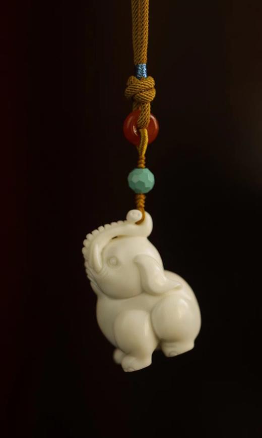 吉象°鹿角手把件挂件 商品图4