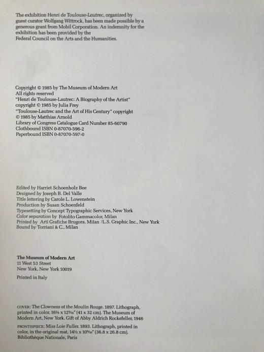 图卢兹-罗特列克画集 84幅彩色207幅黑白插图 精装16开 商品图4