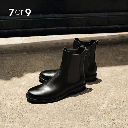 -7or9-被窝暖暖靴 黑松子&毛里 商品图1