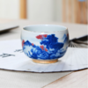 成艺陶瓷 千里江山反口手心杯 品茗杯 /山居图聚香杯/玛瑙红山水思缘杯  主人杯 商品缩略图1