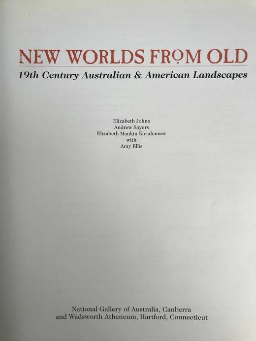 新旧世界：十九世纪澳洲与美洲风景画集 近200幅插图 精装大16开 商品图3