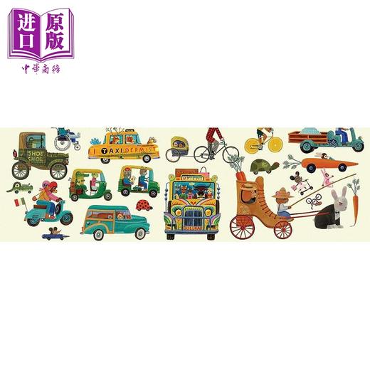 【中商原版】车轮 有趣的车辆手册Tom Schamp Wheels The Big Fun Book of Vehicles英文原版 儿童科普绘本 精装进口 儿童读物 商品图1