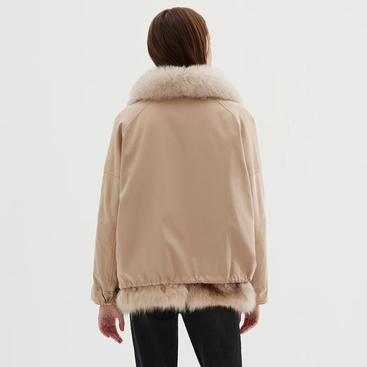 EITIE爱特爱冬季新款皮草舒适保暖大衣7293908 商品图4