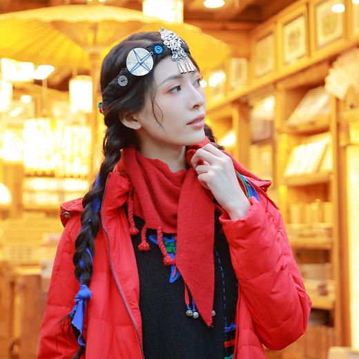 长亭暮雪毛织围巾 | 现货加急发 商品图3