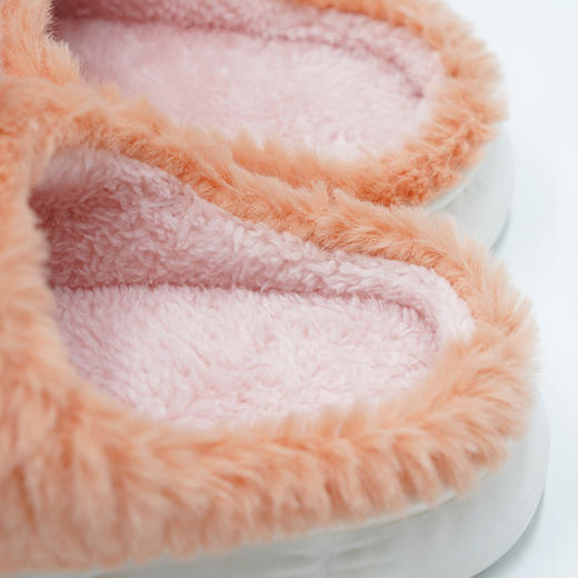 女童加绒棉拖鞋可爱兔子居家毛绒拖鞋秋冬保暖防滑外穿YXPS3165 商品图6