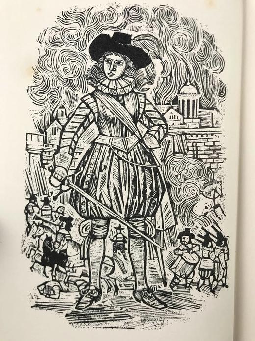 格里美尔豪森《勇气妈妈》（1967） 约30幅插图 精装大32开 商品图6