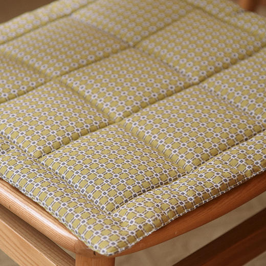 北欧简约格纹系列椅垫家用四季加厚防滑餐椅垫 商品图3