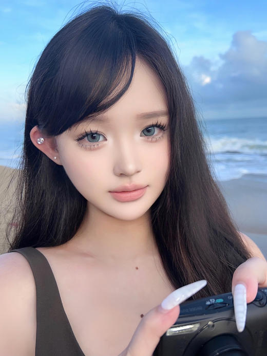 大直径混血丨花园嬉皮士·Hanawink丨14.5mm（年抛/2片装） 商品图8