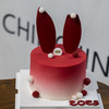 翻糖兔耳喷霜蛋糕 商品缩略图0