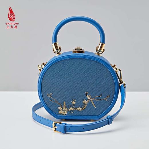 SAINTJOY/上久楷 宋锦女式拎包   双鹊报喜   BWS23A0401 商品图11