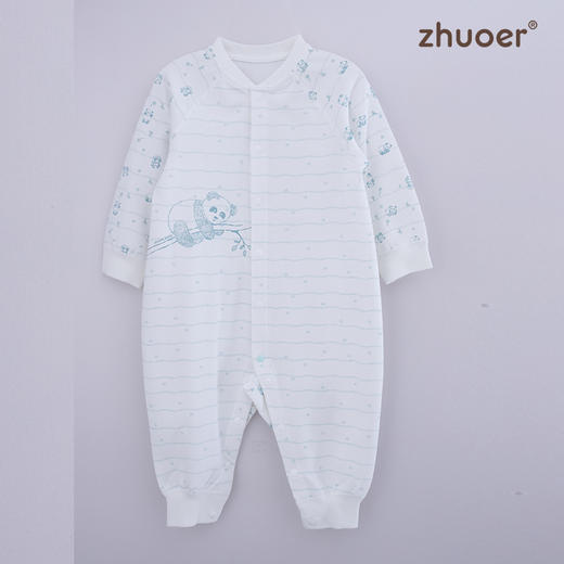 【春秋贴身连体衣】卓儿宝宝打底衫纯棉家居服婴儿衣服5A抑菌 适合3个月-2岁 商品图4