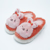 女童加绒棉拖鞋可爱兔子居家毛绒拖鞋秋冬保暖防滑外穿YXPS3165 商品缩略图3