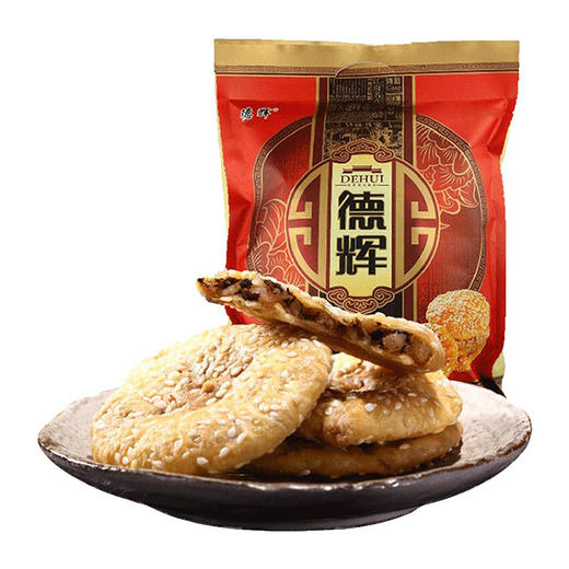 【龙游好物】德辉薄酥饼500g袋装（原味/辣味） 商品图5