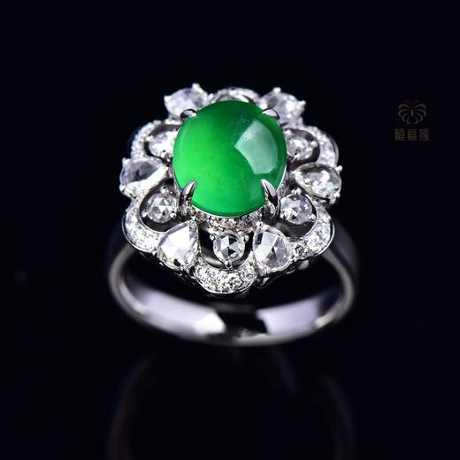 【绽放】满绿戒指    JZ2310066 商品图2