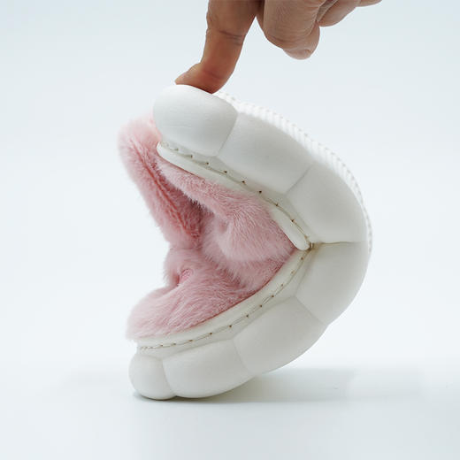 女童棉拖鞋秋冬可爱儿童小兔子防滑厚底棉拖鞋YXPS3166 商品图4