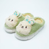 女童加绒棉拖鞋可爱兔子居家毛绒拖鞋秋冬保暖防滑外穿YXPS3165 商品缩略图0