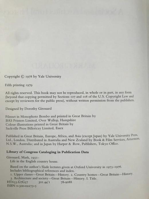 英国乡村生活社会与建筑史（1979） 数百幅插图 精装16开 商品图4