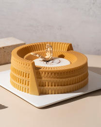 罗马假日-摩卡咖啡榛子慕斯生日蛋糕（1.9磅）