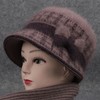 DD-冬季妈妈帽子加厚保暖盆帽中老年奶奶针织棉帽老太太毛线帽 商品缩略图5