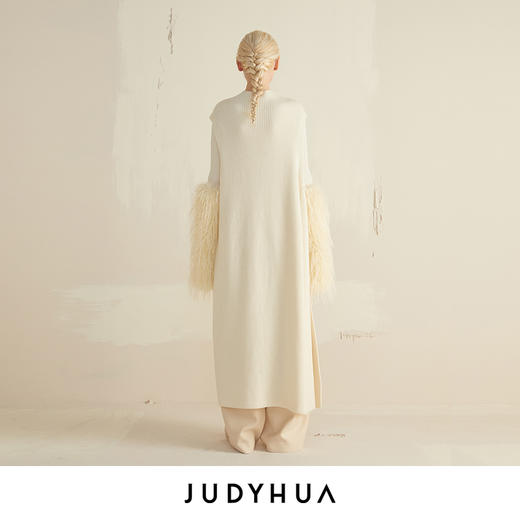 JUDYHUA 针织长背心 商品图2