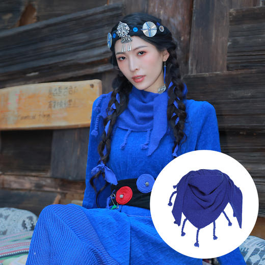 长亭暮雪毛织围巾 | 现货加急发 商品图0