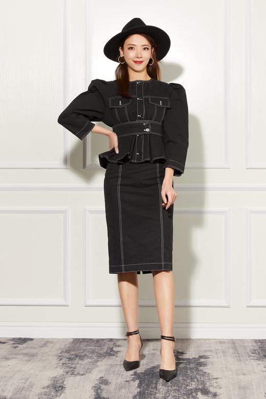 ELLA JADE 时尚优雅黑色套装 11154 商品图1