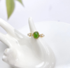 S925碧玉蛋面戒指 商品缩略图0