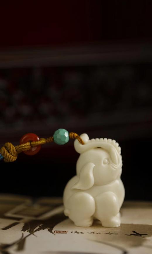 吉象°鹿角手把件挂件 商品图1