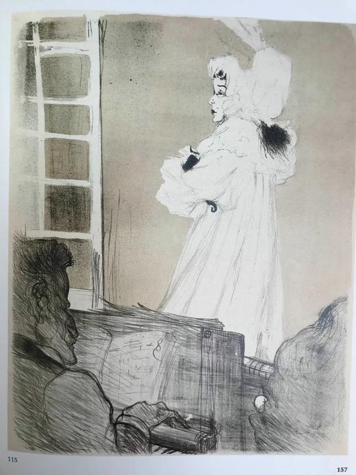 图卢兹-罗特列克画集 84幅彩色207幅黑白插图 精装16开 商品图7