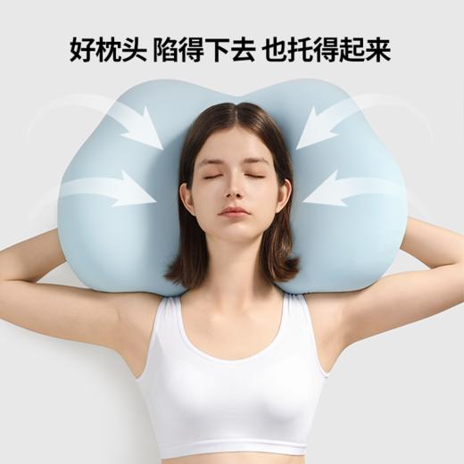 绘睡·嘭嘭云柔枕，软贴合，缓支撑 商品图1