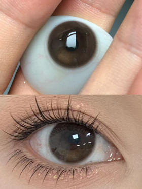 月抛 Utoocon 小卧蚕 14.2 着色13.5 自然