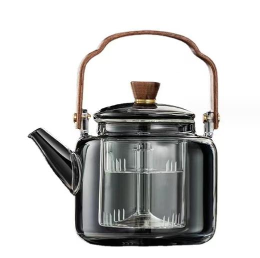 【茶具】围炉煮茶家用蒸煮茶壶批发高硼硅泡茶壶玻璃耐高温提梁壶 商品图2