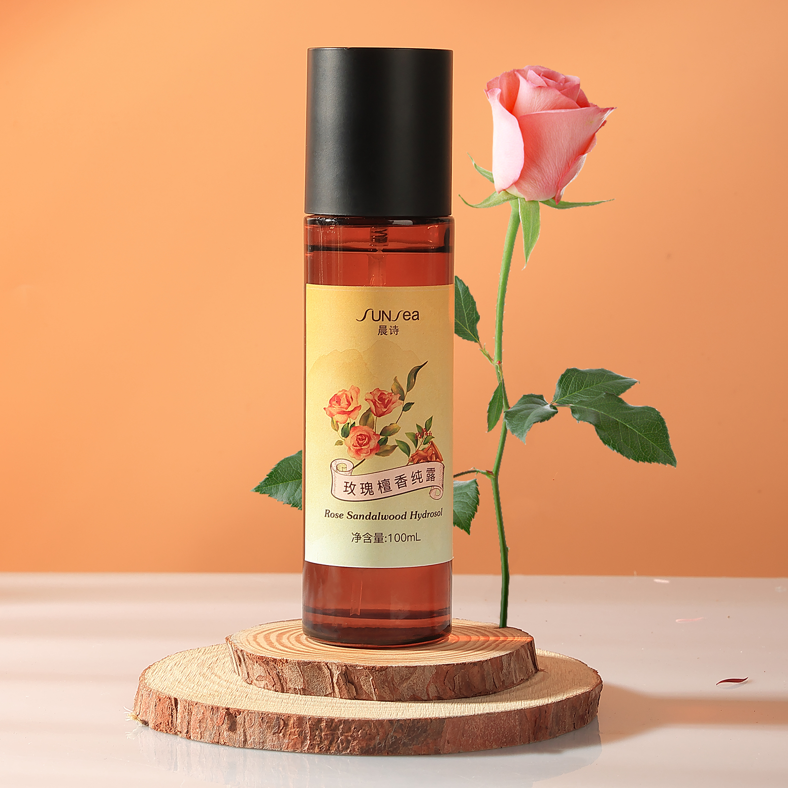 晨诗玫瑰檀香露 100mL