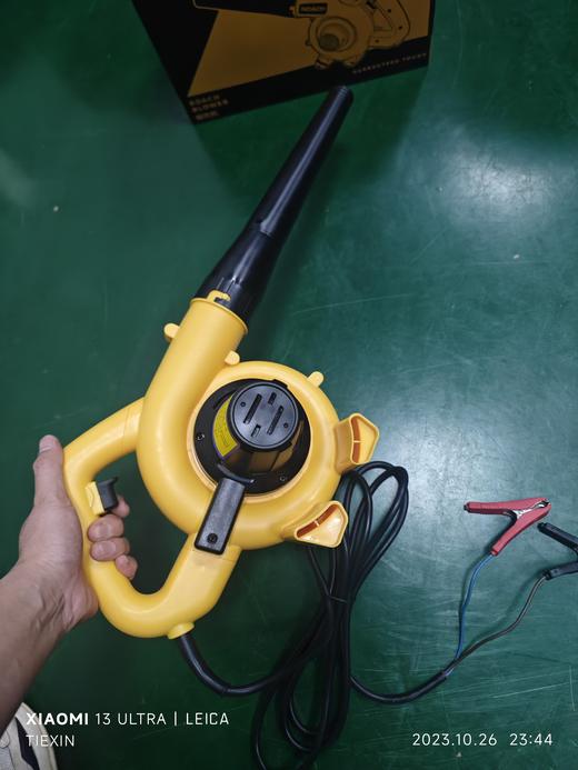 24V电瓶吹风机鼓风机收割机专用除尘器1200瓦全铜电机吹吸两用型 商品图0